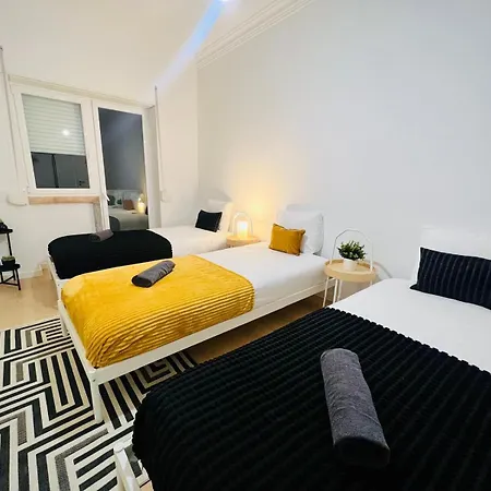 Hostel Rooms, Ideal Location For Tourists Lisbon